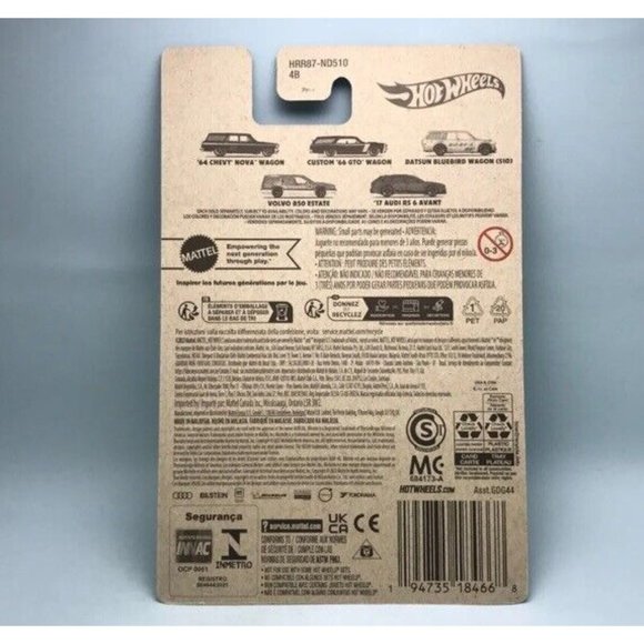 2024 Hot Wheels Hot Wagons Series #2/5 Custom '66 GTO Wagon - Picture 2 of 2